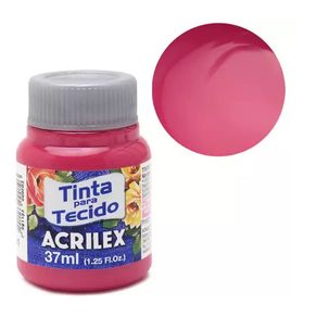 Tinta Tecido Fosca 37Ml N.542 Rosa Escuro Tinta Tecido Fosca 37Ml N.542 Rosa Escuro