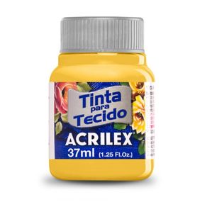 Tinta Tecido Fosca 37Ml N.833 Amarelo Gema Tinta Tecido Fosca 37Ml N.833 Amarelo Gema