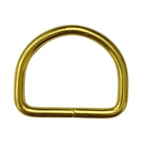 Meia Argola 30Mm Ouro 10Und