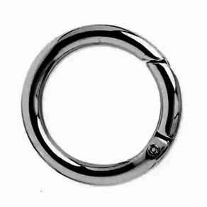 Argola Mosquetao 30 Grafite 10Und Luli