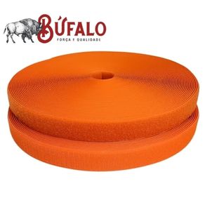 Fitas de Veludo 50Mm Laranja C/25Mt