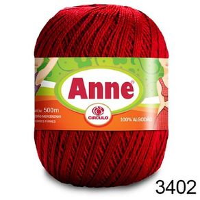 Anne 500Mt 3402 Vermelho Circulo