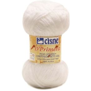 Fio P/Trico D Primera/Tudo Bco 40G Und