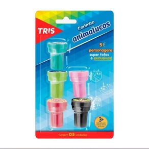 Carimbo Autotintado Animaluco Objetos 5Und Bl Carimbo Autotintado Animaluco Objetos 5Und Bl