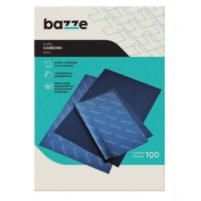 Carbono Papel A4 Azul C/100Fls Bazze