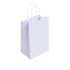 Sacola Ind M Bco Natural C/10Und