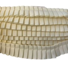 Fita Drapeada 25Mm Cor 27 Creme C/9,14Mt Fita Drapeada 25Mm Cor 27 Creme C/9,14Mt