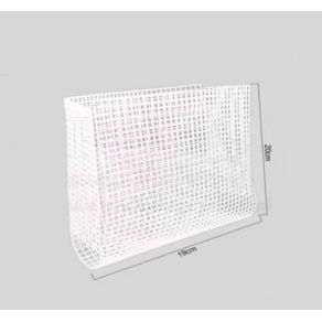 Malha Chenille P/Bolsa 150852 Bco 20X19cm Und