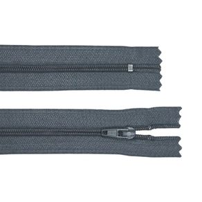 Fechos Ecler (Outros) 15Cm 182 Cinza M C/Cordao 100%Po 100Un