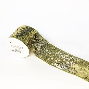 Art P/Fes Fita Arm Enf Natal 5C Ouro 6,3Cmx914cm 10Jds