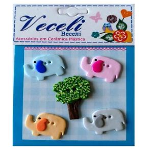 Kits C/Botoes Ebel0105 Elefante