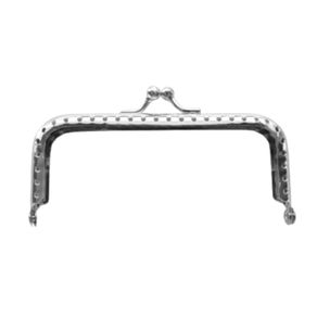 Armacao de Bolsa 153741 10.5X5.5Cm Niquel Und Armacao de Bolsa 153741 10.5X5.5Cm Niquel Und