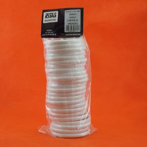 Argola 100 Fina 24Und.Bco