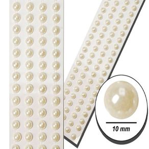 Meia Perola Ct.10Mm Cor 296