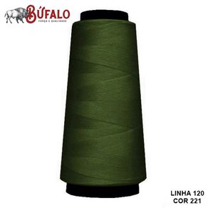 Linha P/Costura 1500Mt 221 Verde Exercito