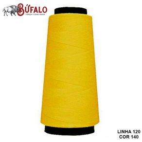 Linha P/Costura 1500Mt 140 Amarelo Ouro