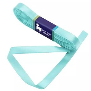 Fita Cetim Najar N.1 Poliester 67 Azul Celeste 10Mt