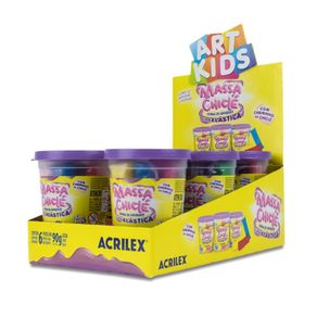 Massa Chicle 90G Sortido Und