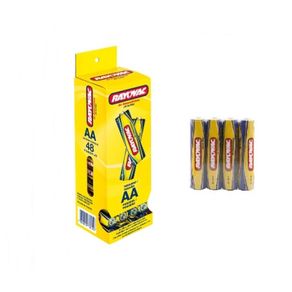 Pilha Zinco Aa4 Ray Tubo 4Und