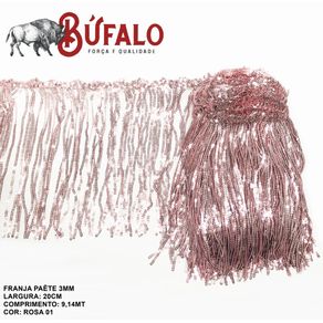 Franja de Paete 20Cm N 3 Rosa 01