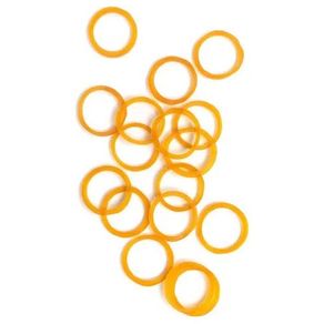 Borracha Silicone 2Cm Natural 100Und Luli