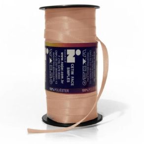 Fita Cetim Najar N.1 Poliester 52 Pessego 100Mt