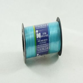 Fita Cetim Najar N.00 Poliester 67 Az Celeste 100Mt