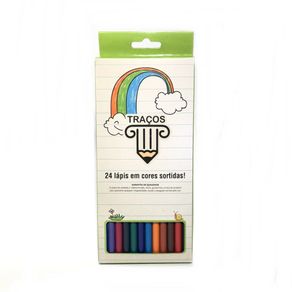 Lapis de Cor em Resina de 7 Grd C/24Und Ref.Sl101045