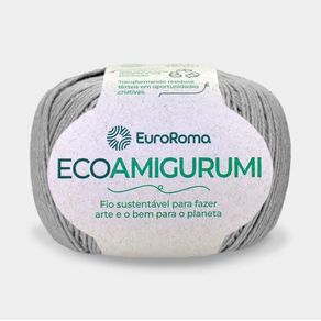Euroroma Ecoamigurumi 8/7 160G 270 Cinza Euroroma Ecoamigurumi 8/7 160G 270 Cinza