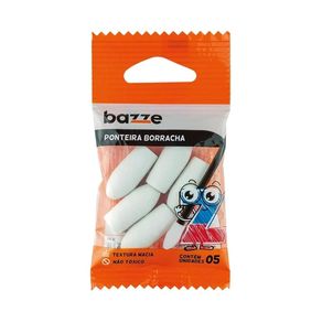 Ponteira Borracha Bca Polybag C/5Und Bazze