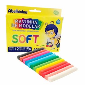 Massinha Soft C/12 Cores Bl (Ec)