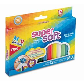 Massa Modelar Tris (Bl) 12 Cores