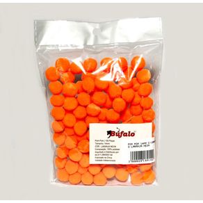 Pom Pom 14Mm C/100Und Laranja Neon