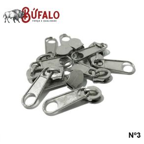 Cursor N.3 Niq S/Trava de Desl P/Ziper de Nylon 1000Und