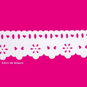 80 Passa Fita Lasy C/Laco 216 Bco 10Mt