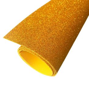 Folha Eva Ibel Glitter 40X48 Ouro Und