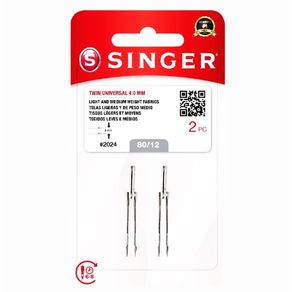 Agulha Mq.Cost.Dom.2024-11/12 Dupla 4Mm C