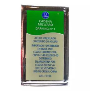 Agulha Darning Aco Niq N.1 Ct C/20Und