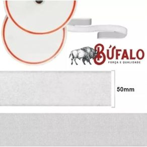 Fitas de Veludo 50Mm Bco C/25Mt