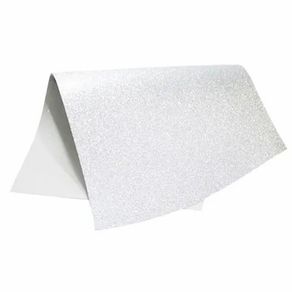 Folha Eva Ibel Glitter 40X48 Branco Und