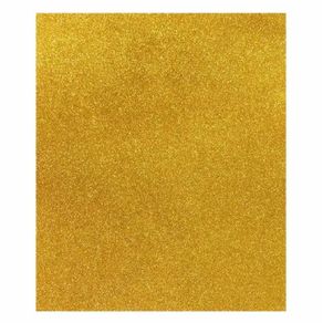Folha Eva Ibel Glitter 40X48 Ouro Luz Und