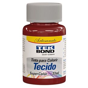 Tinta P/ Tecido Verm Sangue 37Ml Tekbond