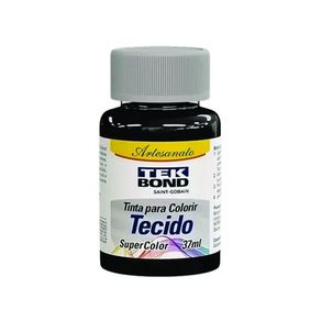 Tinta P/ Tecido Preto 37Ml Tekbond