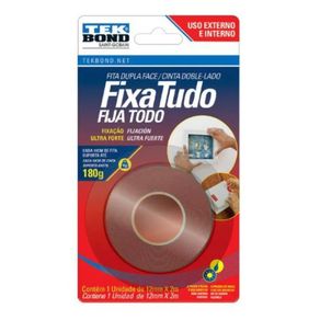 Fita Acr Dupla Face Ext 12Mmx2m Und