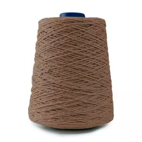 Barbante Algodao Cones 4/4 Bege 910Mts