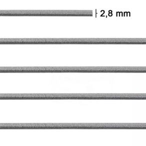 Elastico Col.Rolico N.15 Cinza Elastico Col.Rolico N.15 Cinza