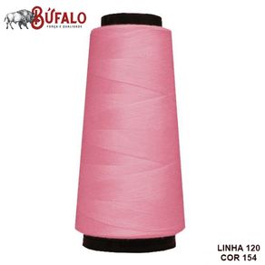 Linha P/Costura 1500Mt 154 Rosa Claro