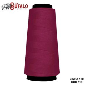 Linha P/Costura 1500Mt 119 Vinho Claro Linha P/Costura 1500Mt 119 Vinho Claro