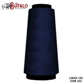 Linha P/Costura 1500Mt 322 Azul Marinho