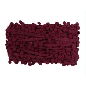 Pom Pom 20Mm C/25Mt Vinho